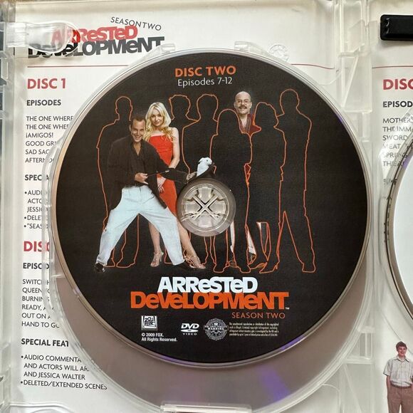 Arrested Development DVD Lot Seasons 2 & 3 Comedy TV Show Box Set (5 Discs) - Picture 7 of 13